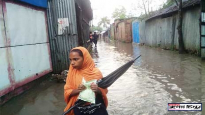 ধামগড়ে ৫শতাধিক পরিবার পানির নিচে