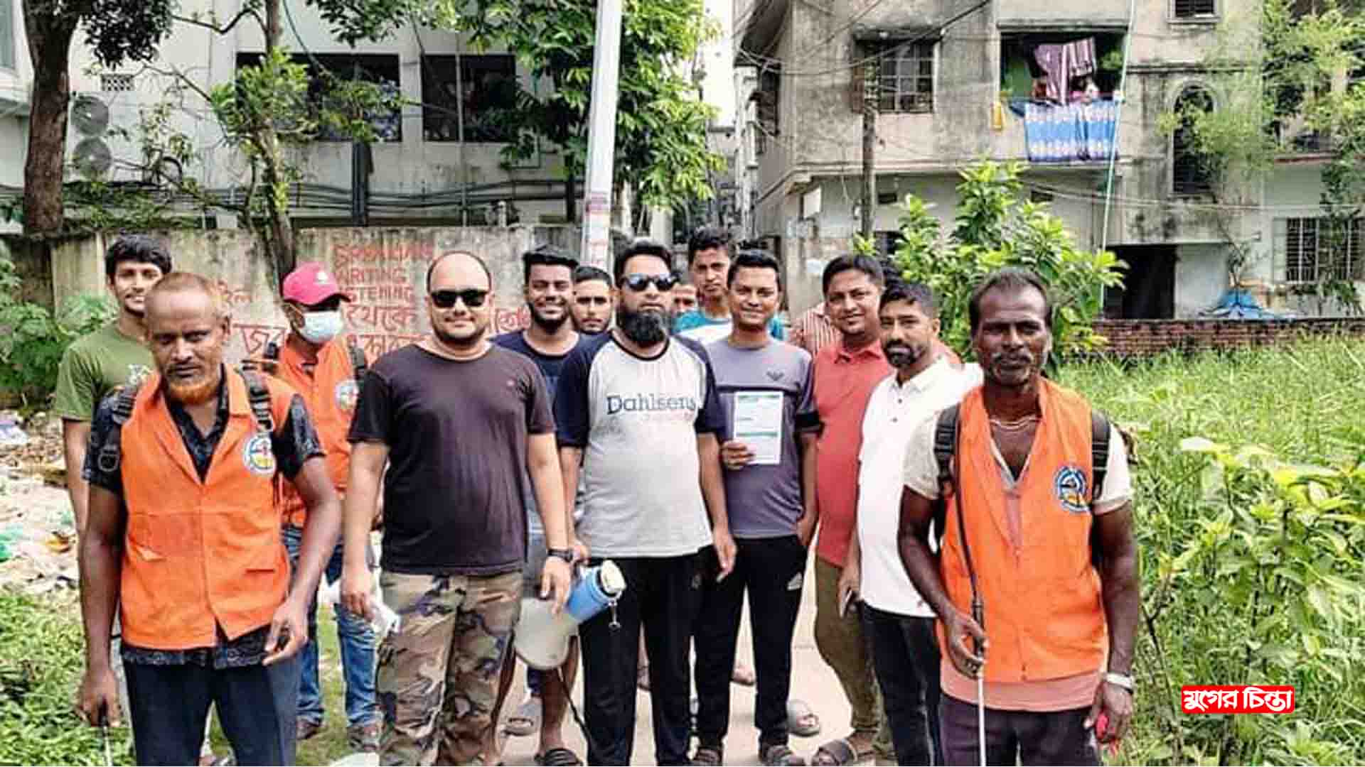 ডেঙ্গু প্রতিরোধে ‘দেওভোগ যুব সমাজ’ সংগঠনের সচেতনতামূলক কর্মসূচি