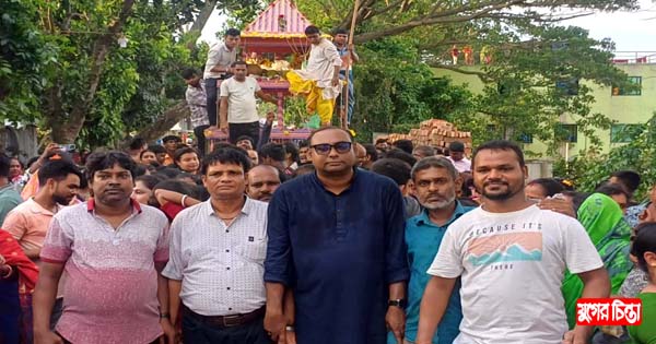 সাবদী শ্রী শ্রী রক্ষাকালী মন্দিরে ভগবান জগন্নাথদেবের রথযাত্রা