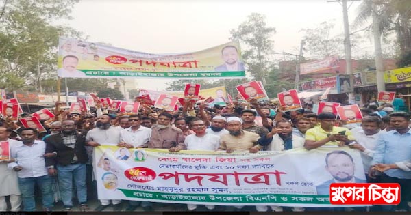 সুমনের নির্দেশনায় আড়াইহাজার বিএনপি‘র তাক লাগানো শোডাউন