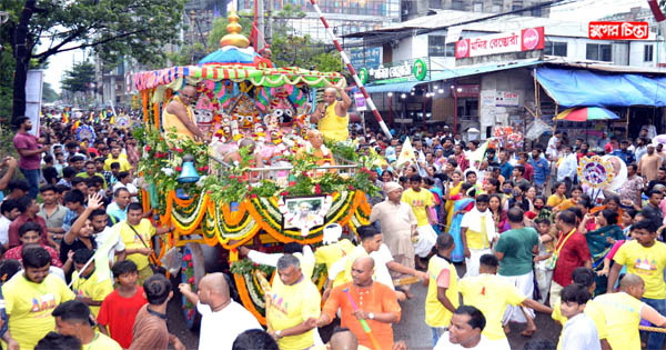 নারায়ণগঞ্জে রথযাত্রা উৎসব শুরু