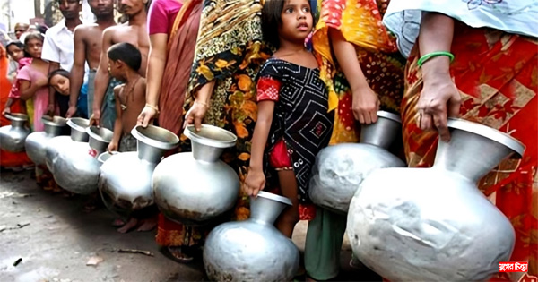 বন্দরে বিশুদ্ধ পানির তীব্র সংকট,রমজানের আগেই পাম্প সংস্কারের দাবি