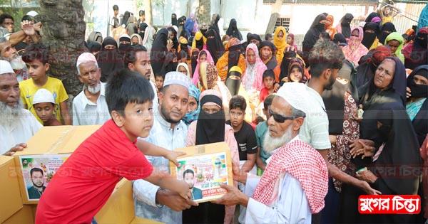 বন্দরে রবিউল আউয়ালের উদ্যোগে ঈদ সামগ্রী বিতরণ