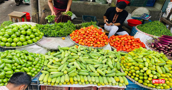 বাজারে সর্বনিম্ন দামের সবজিটির মূল্যও প্রতিকেজি ৬০ টাকা